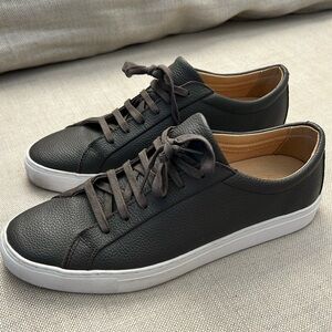 TCG brown leather Kennedy sneakers